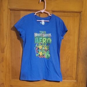 Kids Blue Ninja Turtles Graphic Tee